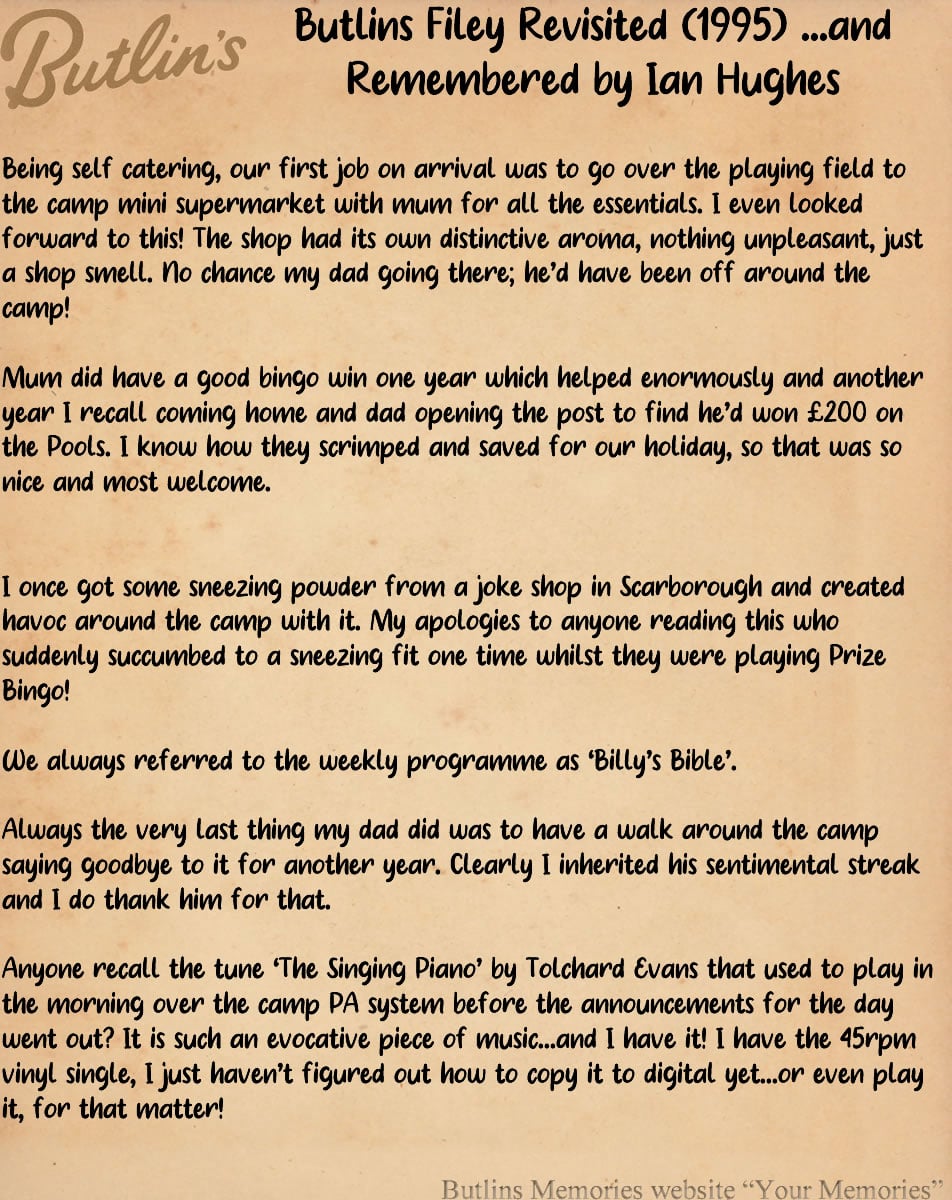 Ian Hughes Story