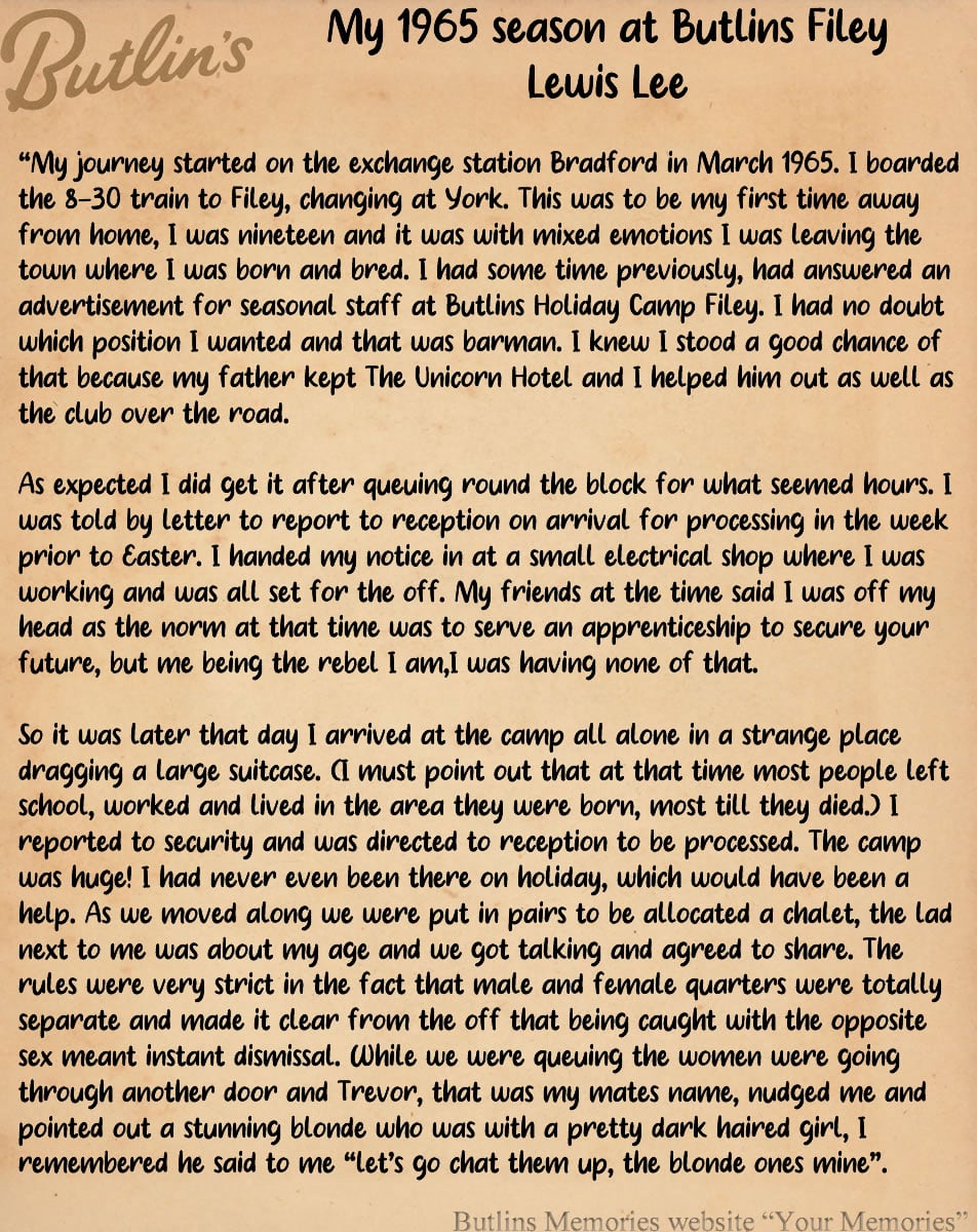 Lewis Lee Story