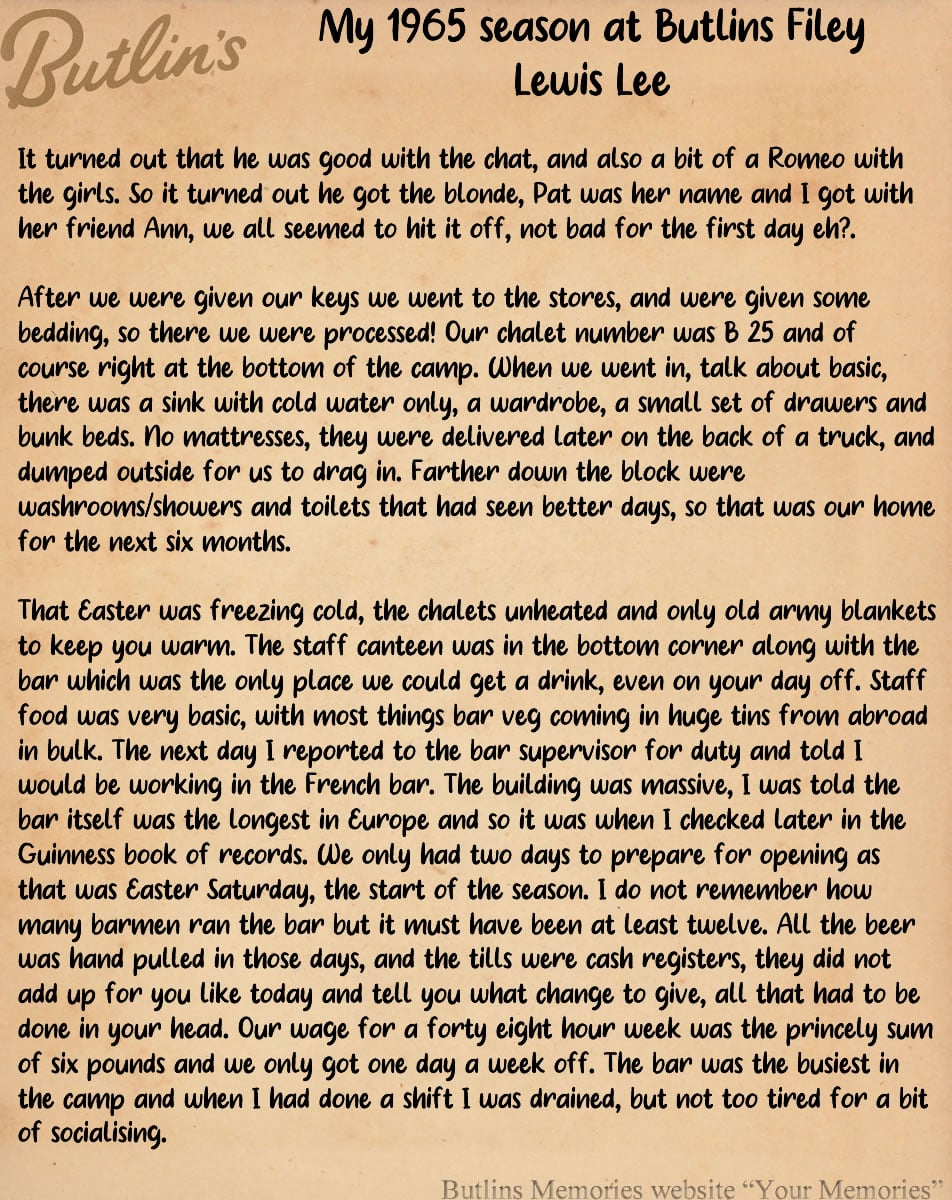 Lewis Lee Story