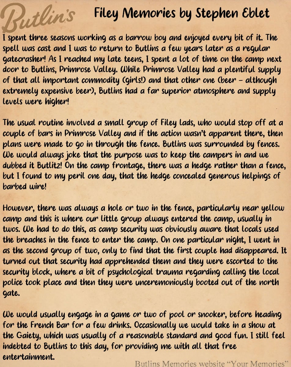 Stephen Eblet Story