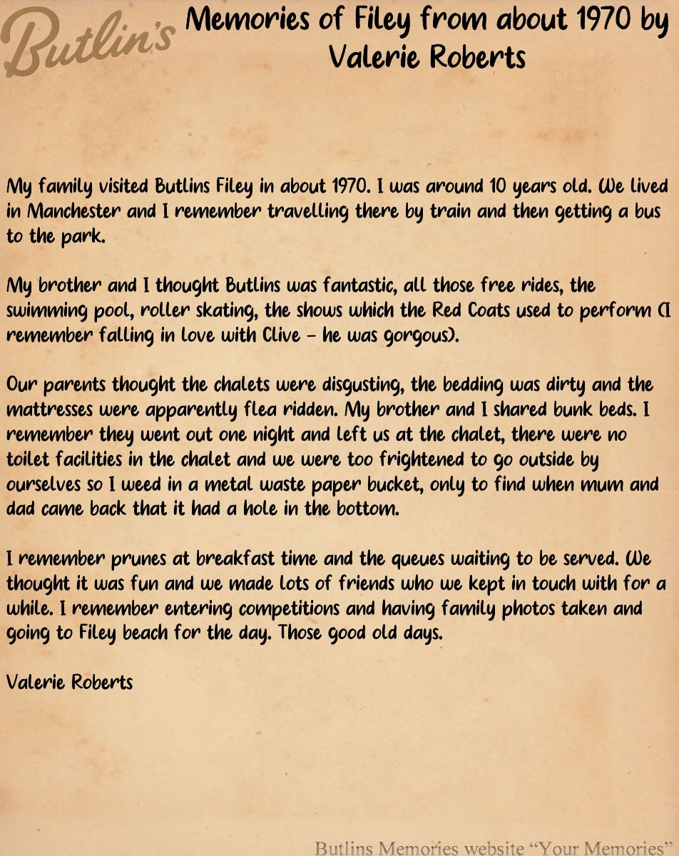Valerie Roberts Story