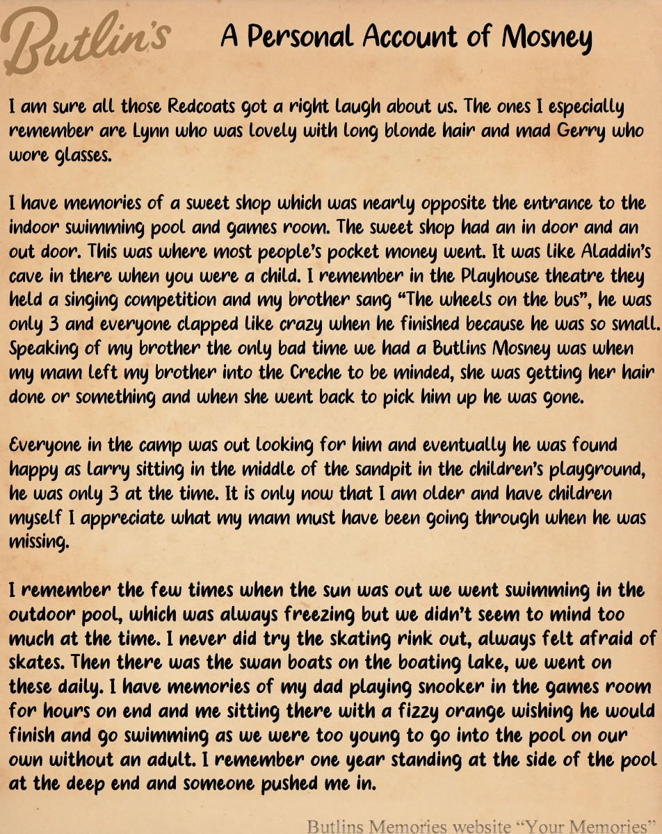 Margaret's Memories