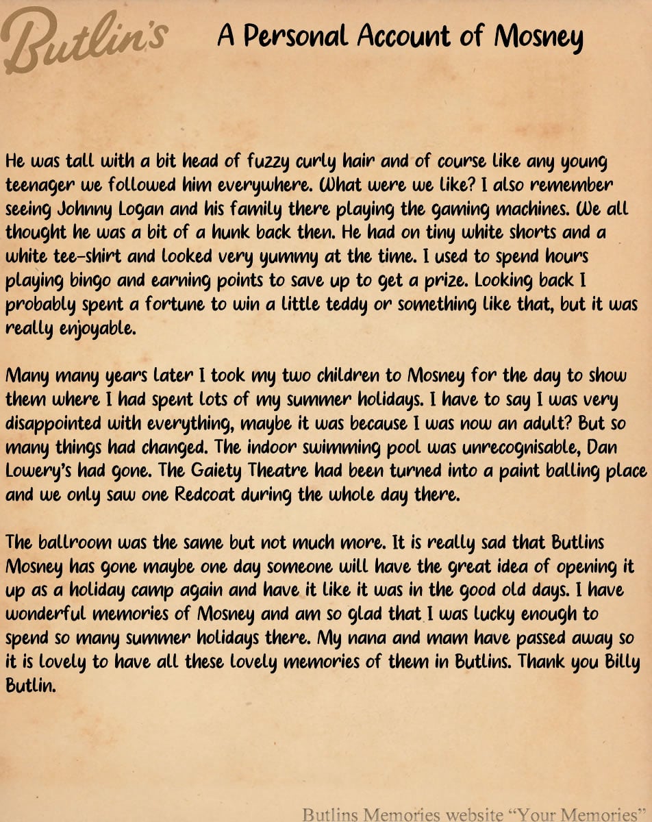 Margaret's Memories