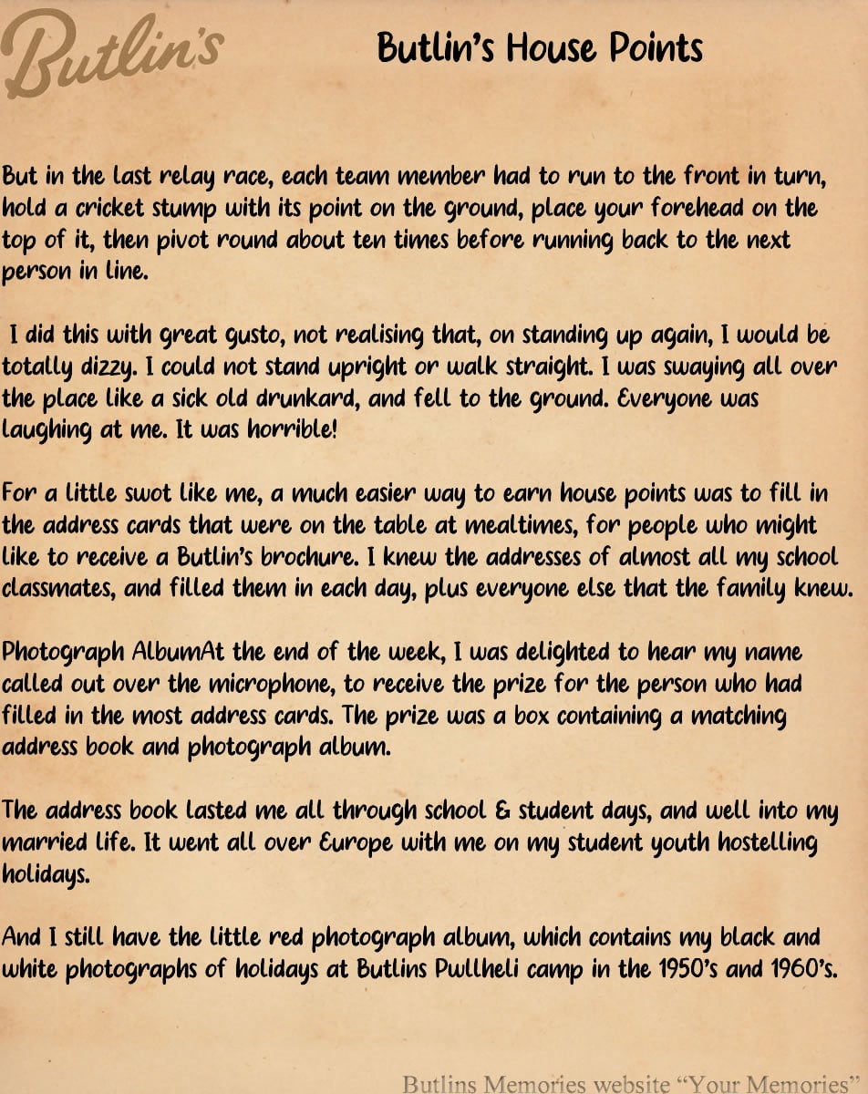 Pauline's  Memories