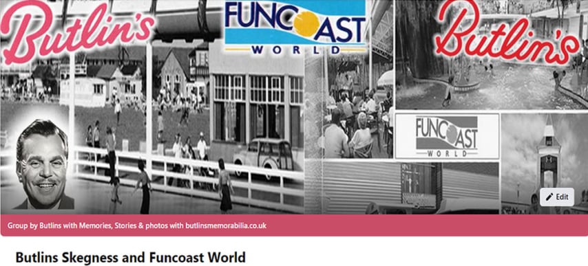 Butlins Memories Skegness Facebook Group